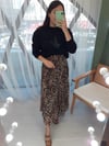 SİYAH 0036 KUŞ DETAY SWEAT 