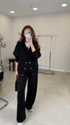 SİYAH 0044 ÇITÇIT DETAY TAKIM 