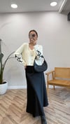 SİYAH 01 SATEN ETEK 