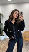 SİYAH 010 TRİKO HIRKA 