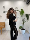 SİYAH 0122 LEOPAR ŞERİT TAKIM 
