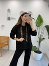 SİYAH 0122 LEOPAR ŞERİT TAKIM 