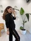 SİYAH 0122 LEOPAR ŞERİT TAKIM 