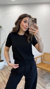 SİYAH 0779 TRİKO BLUZ