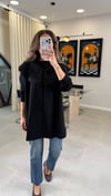 SİYAH 0820 GÜPÜRLÜ SWEAT 