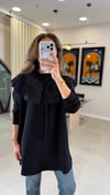 SİYAH 0820 GÜPÜRLÜ SWEAT 