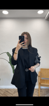 SİYAH 0822 BLAZER CEKET