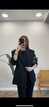 SİYAH 0822 BLAZER CEKET