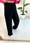 SİYAH 0827 BOL PAÇA PANTOLON