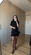 SİYAH 1001 TAŞLI ELBİSE 