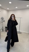 SİYAH 1002 TRENÇ 