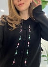SİYAH 1026 NAKIŞLI HIRKA