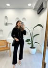 SİYAH 1026 NAKIŞLI HIRKA