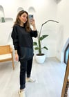 SİYAH 10380 SCUBA SWEAT