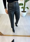 SİYAH 1040 ZARA MODEL DERİ PANTOLON