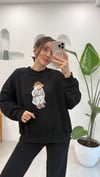 SİYAH 1041 SWEATSHİRT 