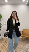 SİYAH 1047 BLAZER CEKET 