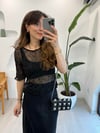 SİYAH 10592 TRİKO BLUZ 