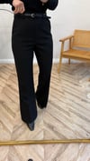 SİYAH 1061 KEMERLİ PANTOLON