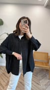 SİYAH 10638 GÖMLEK 