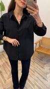 SİYAH 1073 GÖMLEK 