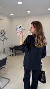 SİYAH 1077 MODAL TAŞLI TAKIM 