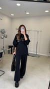 SİYAH 1077 MODAL TAŞLI TAKIM 