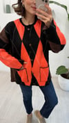 SİYAH 1114 BAKLAVA DESEN HIRKA 