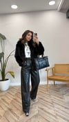 SİYAH 1134 PELUŞ MONT