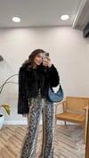 SİYAH 1134 PELUŞ MONT