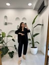SİYAH 1147 KETEN PANTOLON