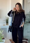 SİYAH 1598 OYSHO SWEAT 