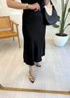 SİYAH 16025 SATEN ETEK 