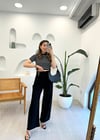 SİYAH 16109 TOKALI PANTOLON