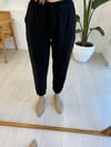 SİYAH 1662 TENCEL PANTOLON 