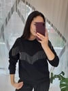 SİYAH 2178 ZİNCİRLİ SWEAT