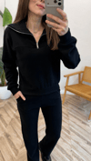 SİYAH  2265 FERMUARLI TAKIM 