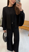 SİYAH 2376 KEMERLİ TAKIM  
