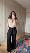 SİYAH 2396 KATLANIR BEL PANTOLON