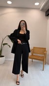 SİYAH 2640 DÜZ PAÇA PANTOLON 