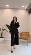 SİYAH 2640 DÜZ PAÇA PANTOLON 