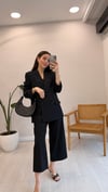 SİYAH 2640 DÜZ PAÇA PANTOLON 