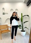 SİYAH 2873 BLUZ 