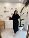 SİYAH  29790 VATKALI ELBİSE 