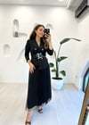 SİYAH 31053 TÜL ETEK BLAZER TAKIM 
