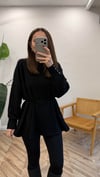 SİYAH 3117 SWEATSHİRT 