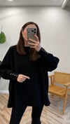 SİYAH 3117 SWEATSHİRT 