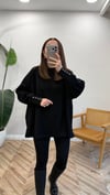 SİYAH 3117 SWEATSHİRT 
