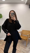 SİYAH 3117 SWEATSHİRT 