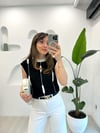 SİYAH 3117 TRİKO BLUZ
